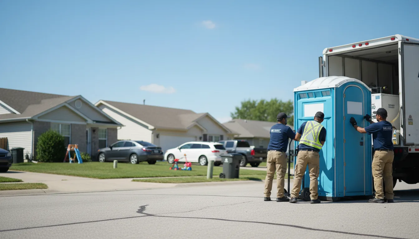 Standard Porta Potty Rentals in Irvington, IL near me